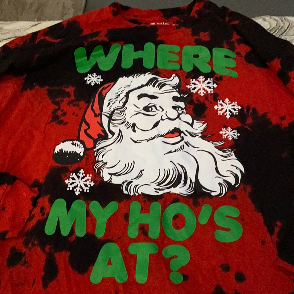 Ugly contest Christmas shirt by Spencer’s